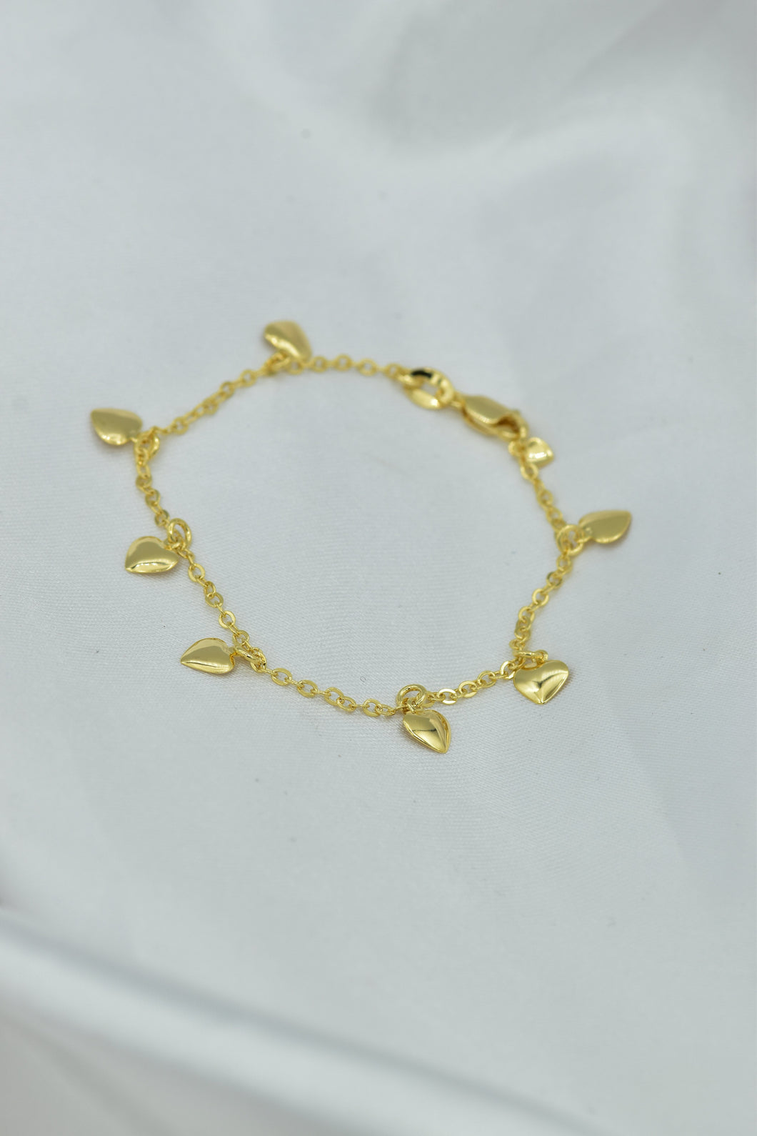 Pulsera Corazones 18cm